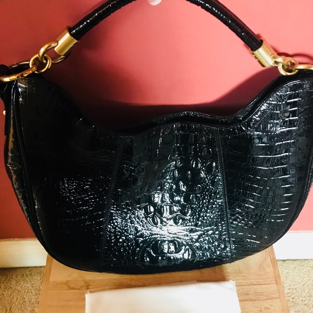 Brahmin - Carmela Black Glossy Melbourne
